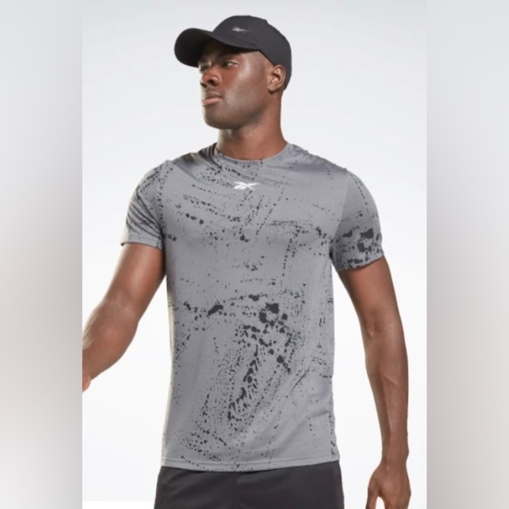 Workout Ready Allover Print T-Shirt size large